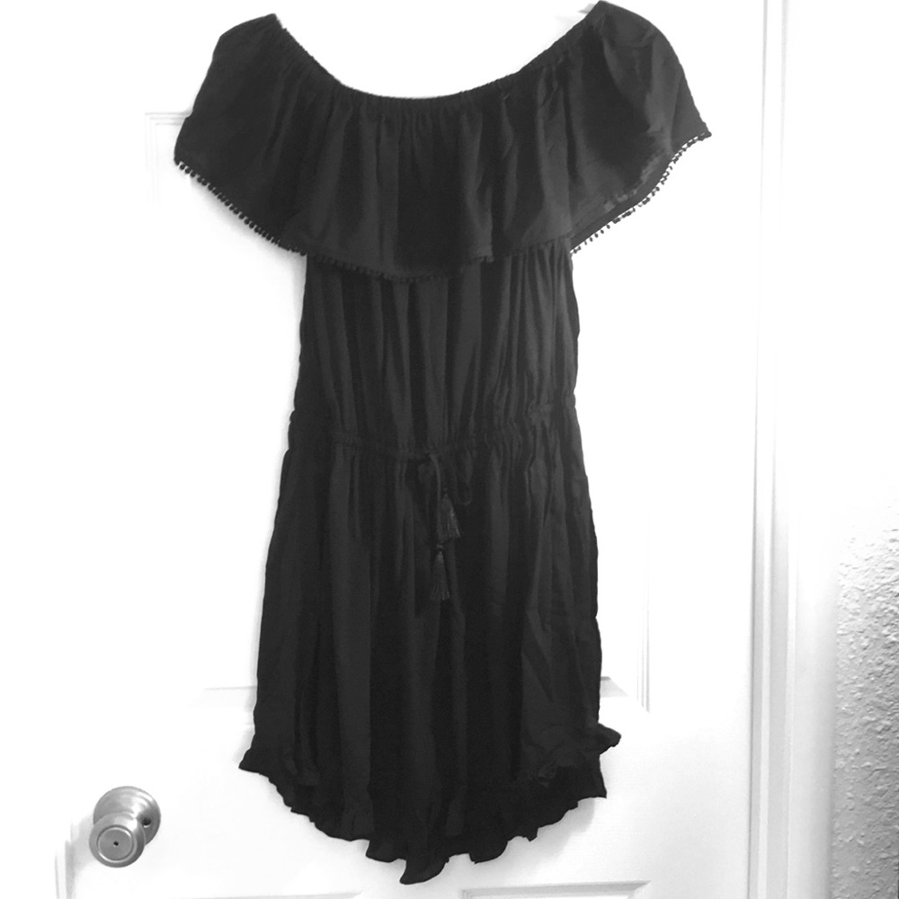 Black Off The Shoulder Dress